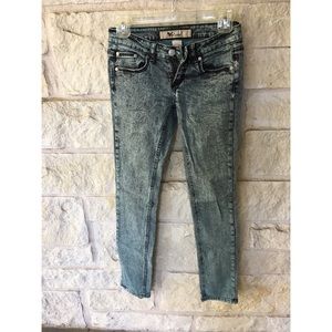 Wet Seal acid wash jeans